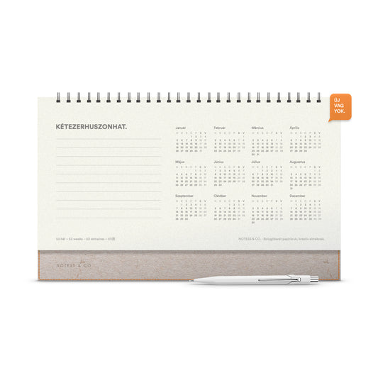 Asztali naptár 2026