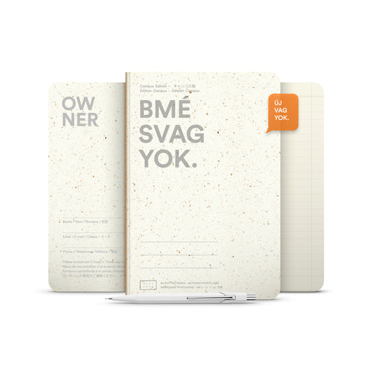 BMÉS VAGYOK jegyzetfüzet