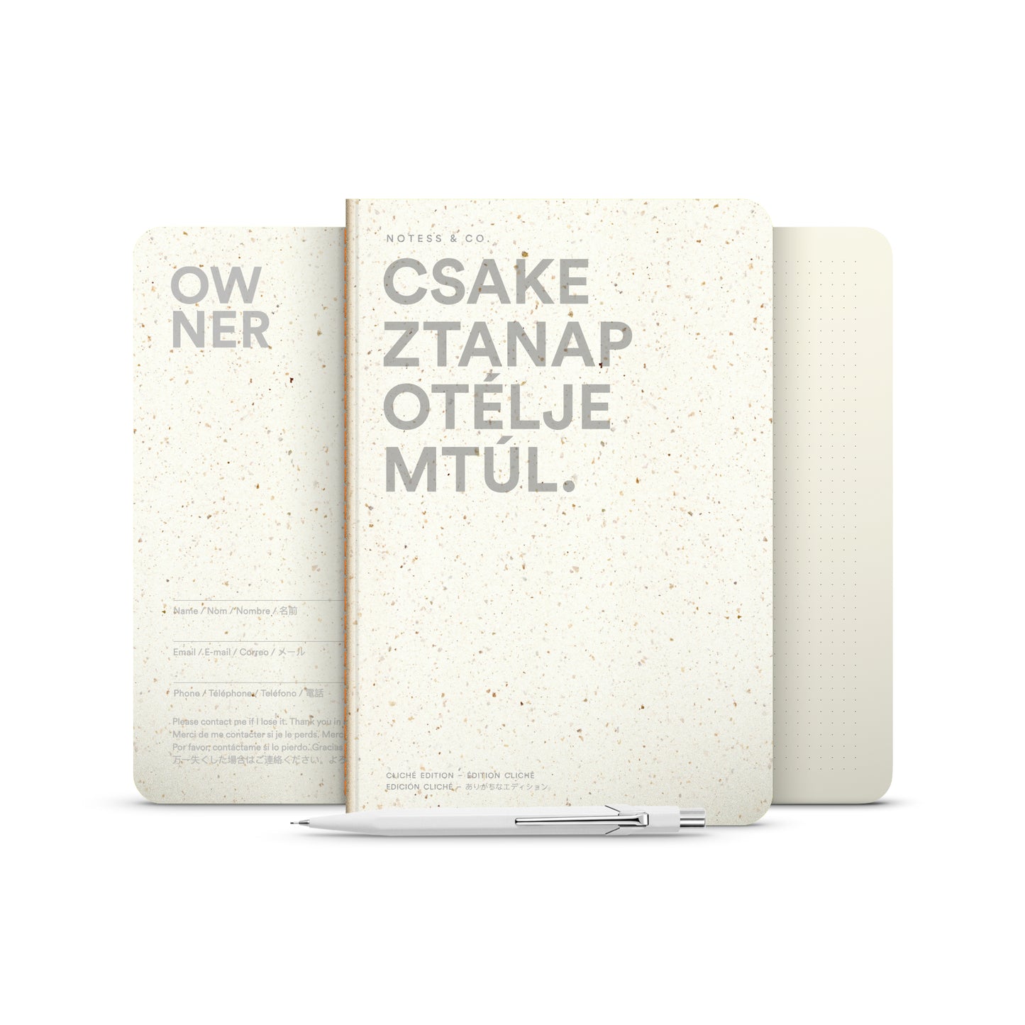 Cliché #01 jegyzetfüzet