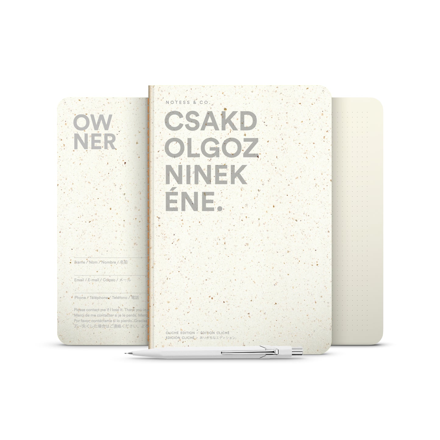 Cliché #02 jegyzetfüzet