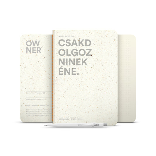 Cliché #02 jegyzetfüzet