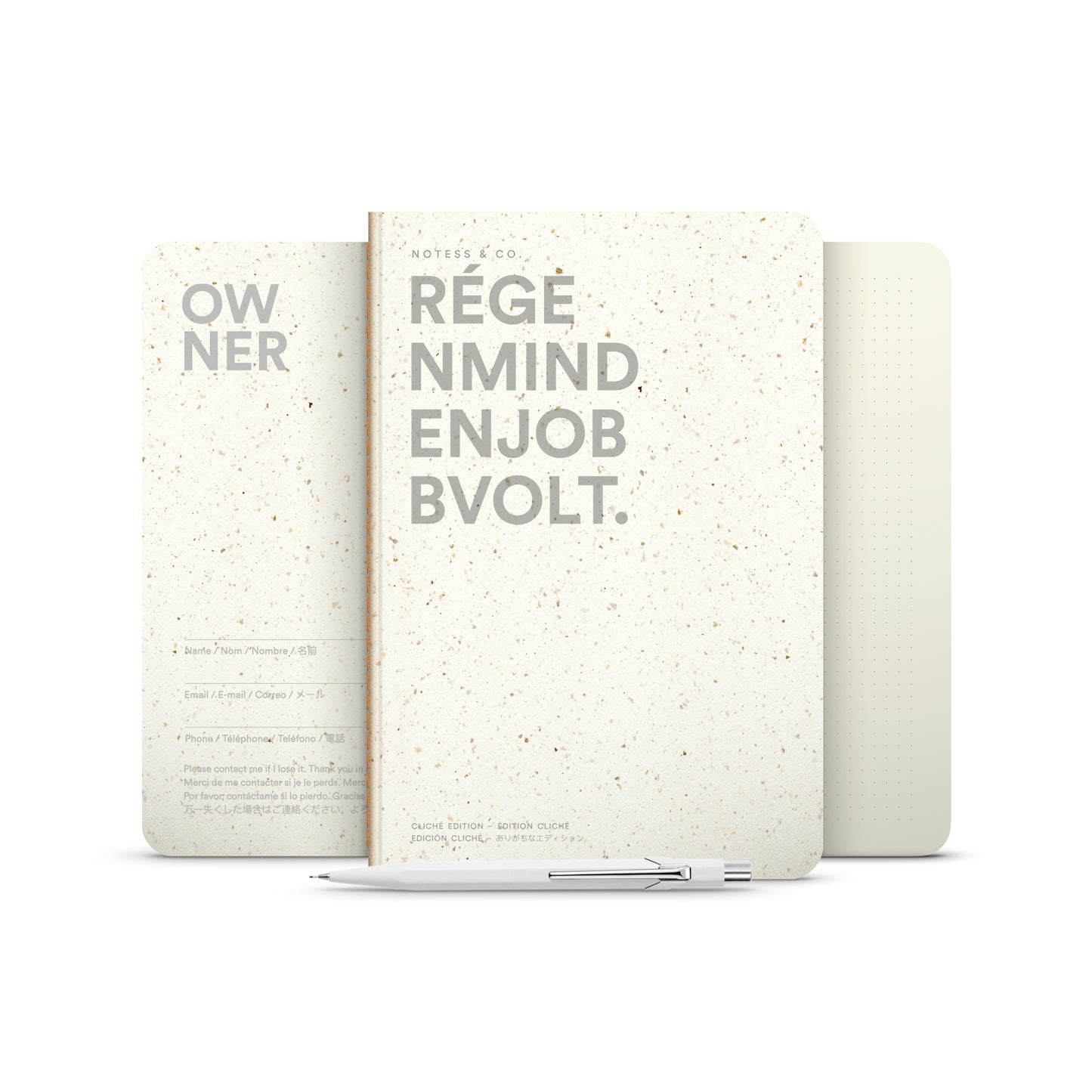 Cliché #04 jegyzetfüzet