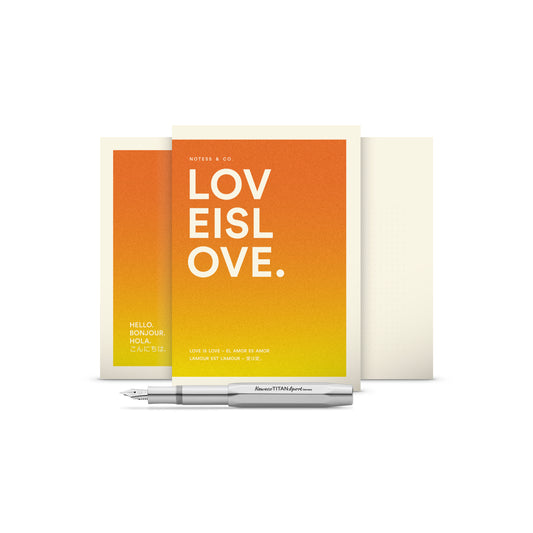 LOVE IS LOVE. Greeting Card