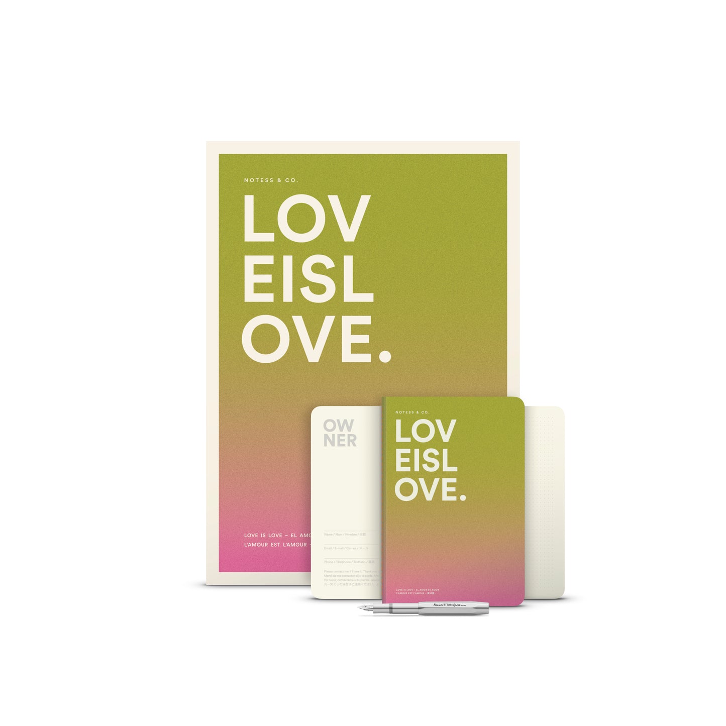 LOVE IS LOVE. Set
