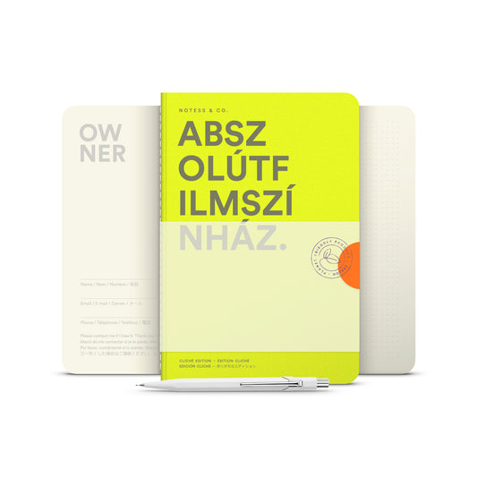 Abszolút filmszínház jegyzetfüzet