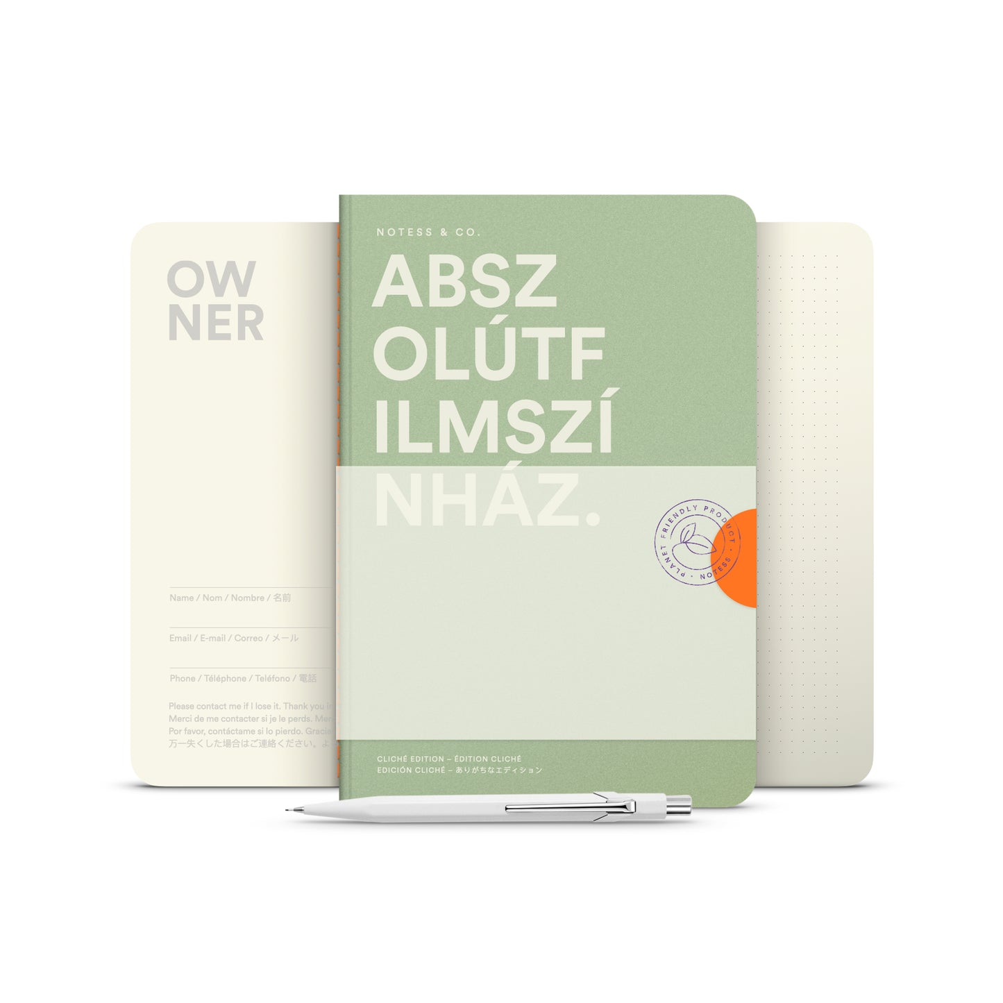 Abszolút filmszínház jegyzetfüzet