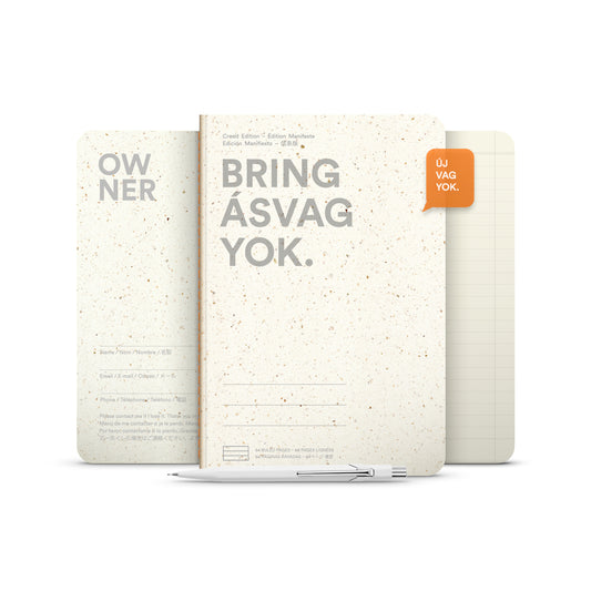 BRINGÁS VAGYOK jegyzetfüzet