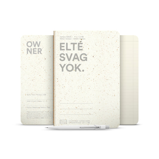 ELTÉS VAGYOK jegyzetfüzet