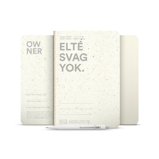 ELTÉS VAGYOK jegyzetfüzet