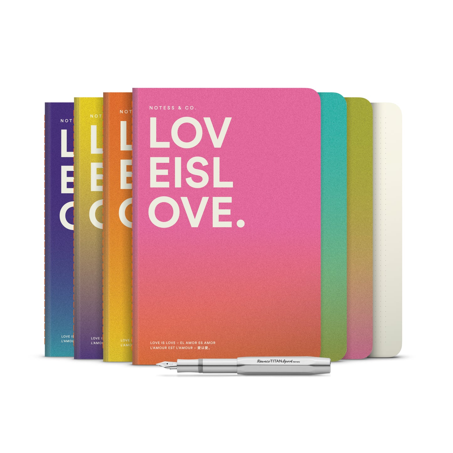 LOVE IS LOVE. Notebook Pack