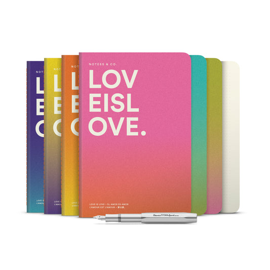 LOVE IS LOVE. Notebook Pack