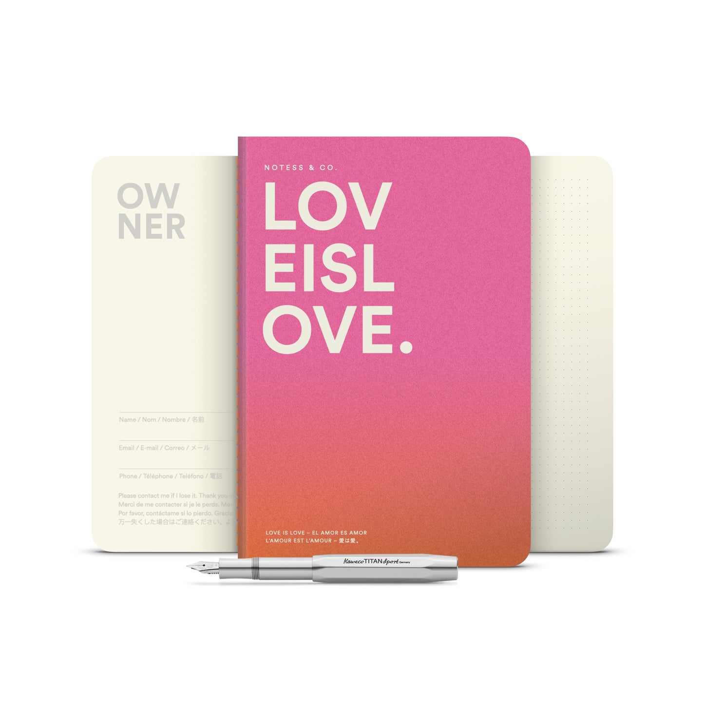 LOVE IS LOVE. Notebook