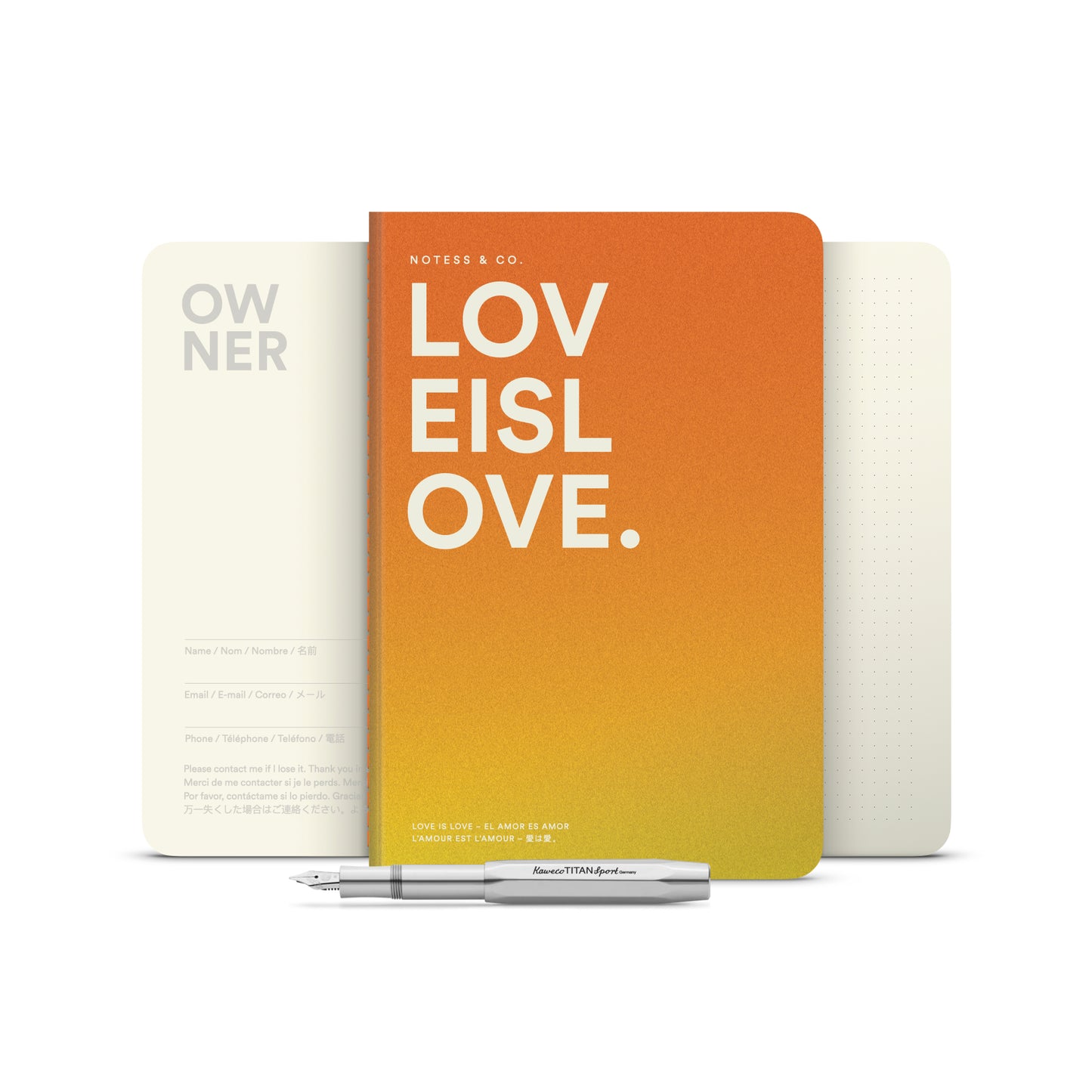 LOVE IS LOVE. Notebook