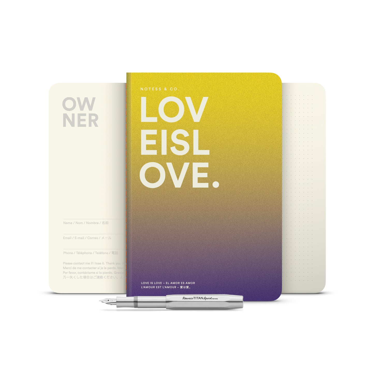 LOVE IS LOVE. Notebook Pack
