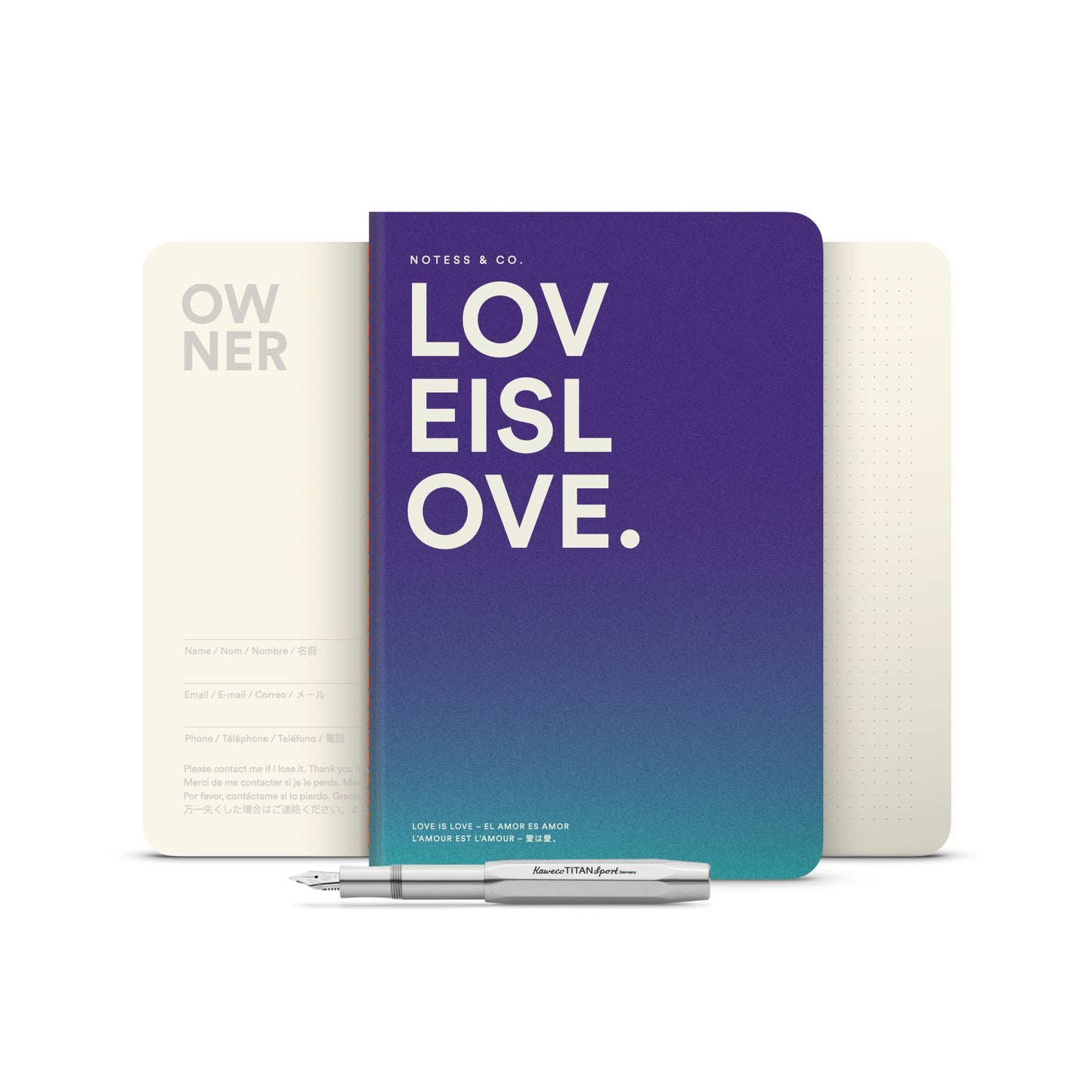 LOVE IS LOVE. Notebook