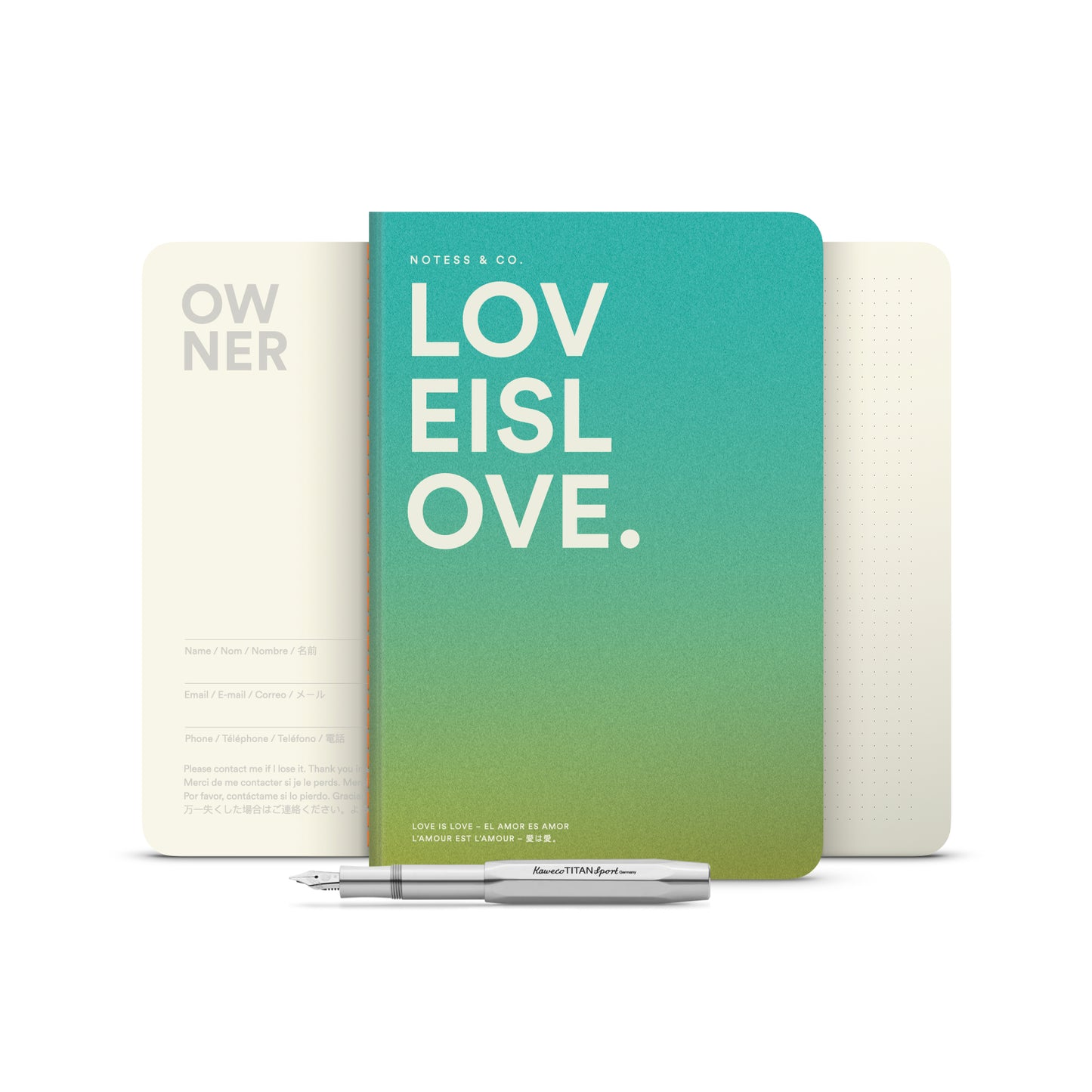 LOVE IS LOVE. Notebook Pack