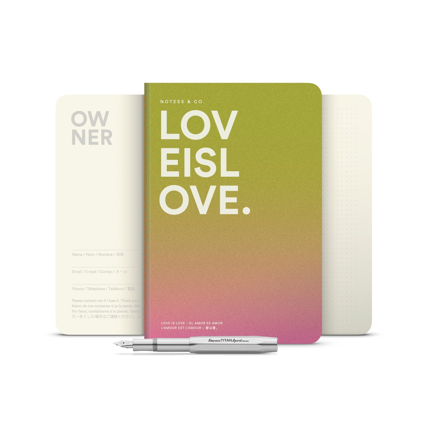 LOVE IS LOVE. Notebook
