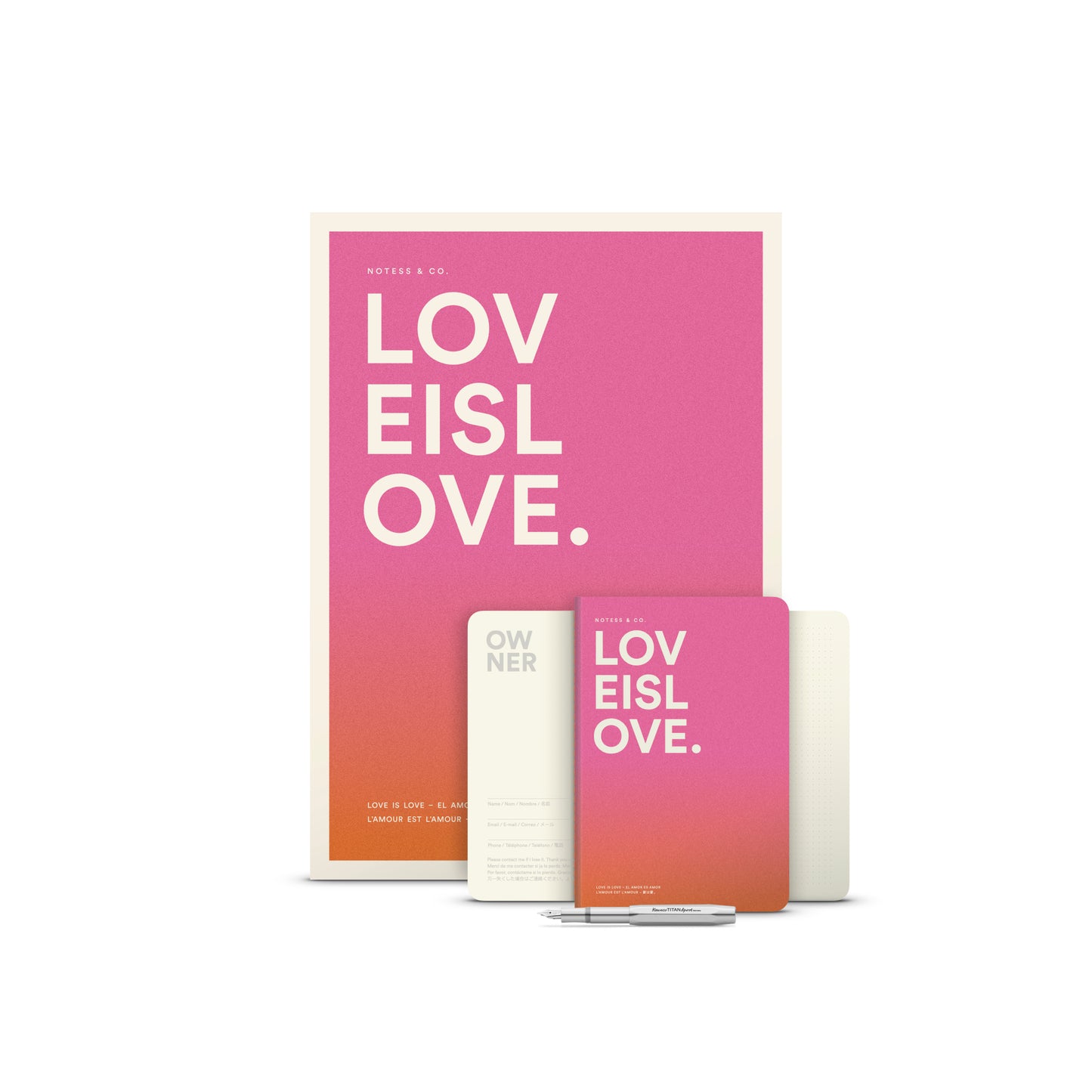 LOVE IS LOVE. Set