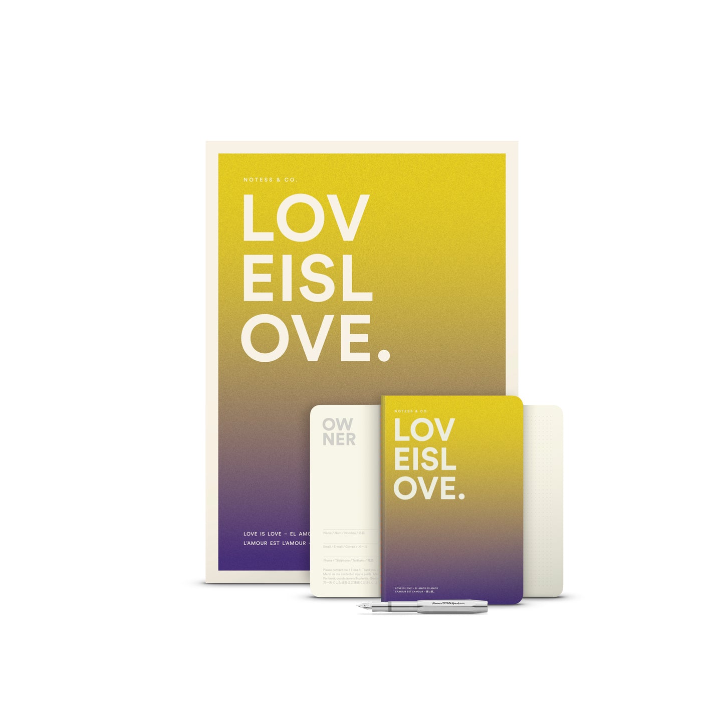 LOVE IS LOVE. Set