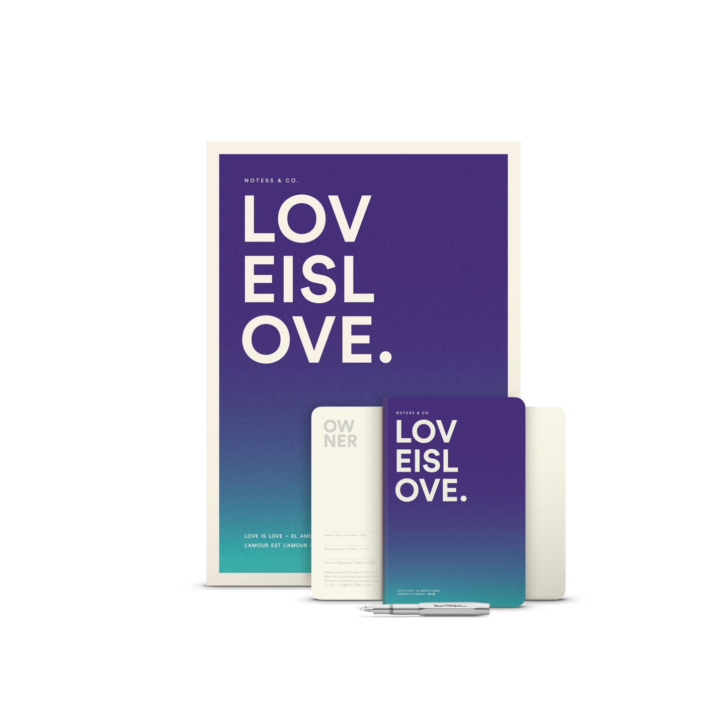 LOVE IS LOVE. Set