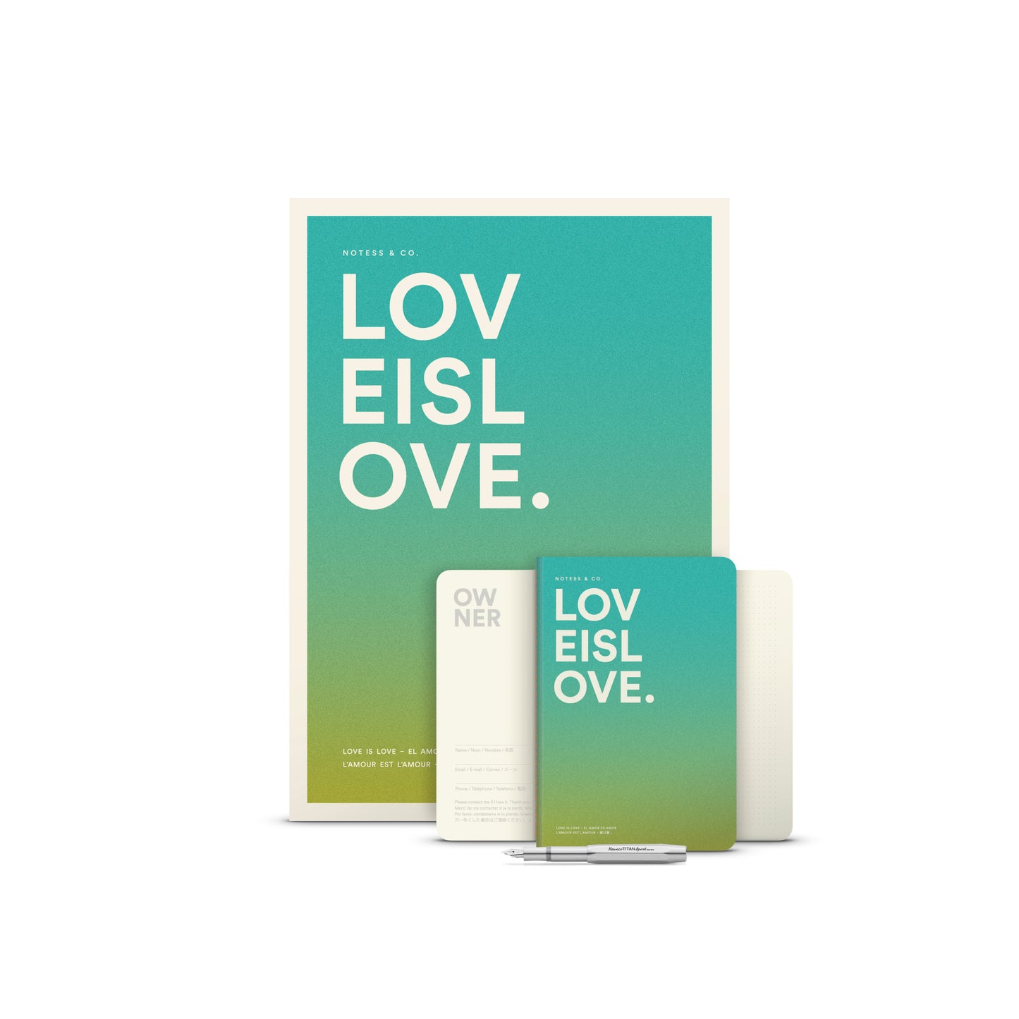 LOVE IS LOVE. Set