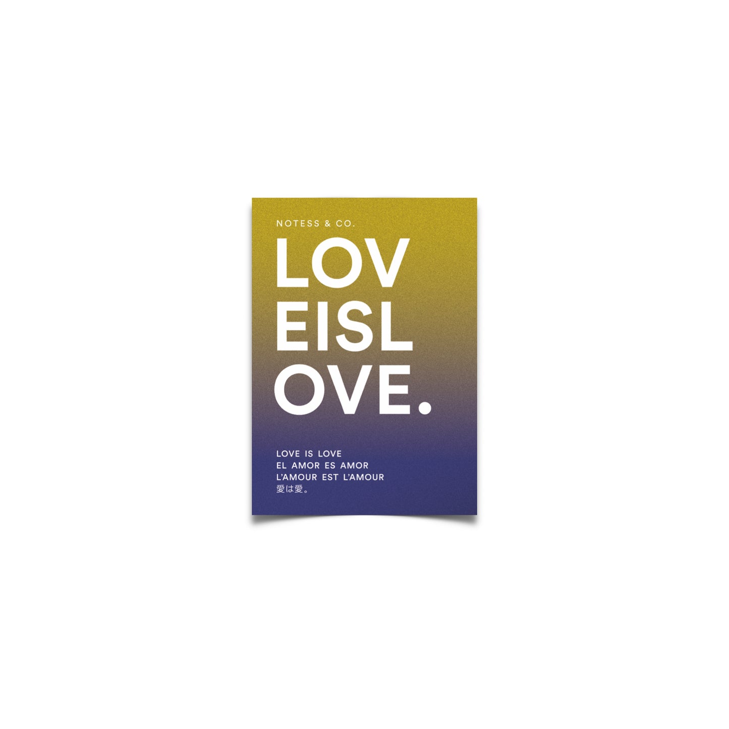 LOVE IS LOVE. Sticker