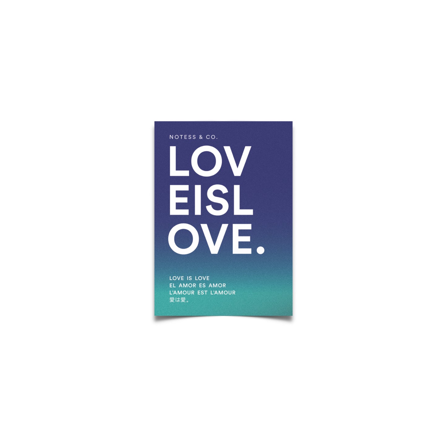 LOVE IS LOVE. Sticker
