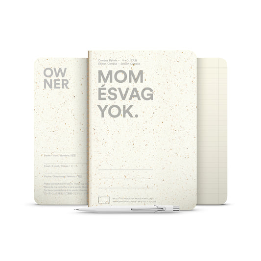 MOMÉS VAGYOK jegyzetfüzet